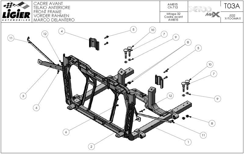 03A.Front frame T03A(ch713)