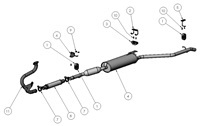 H001 - Exhaust system