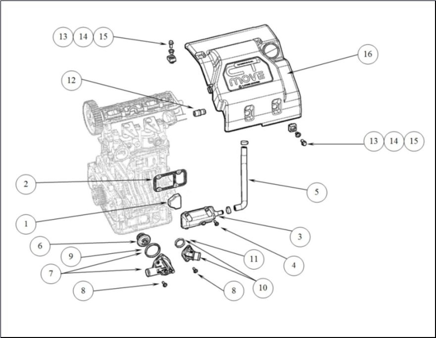 G006 - Covers, thermostat (chnr 6489)