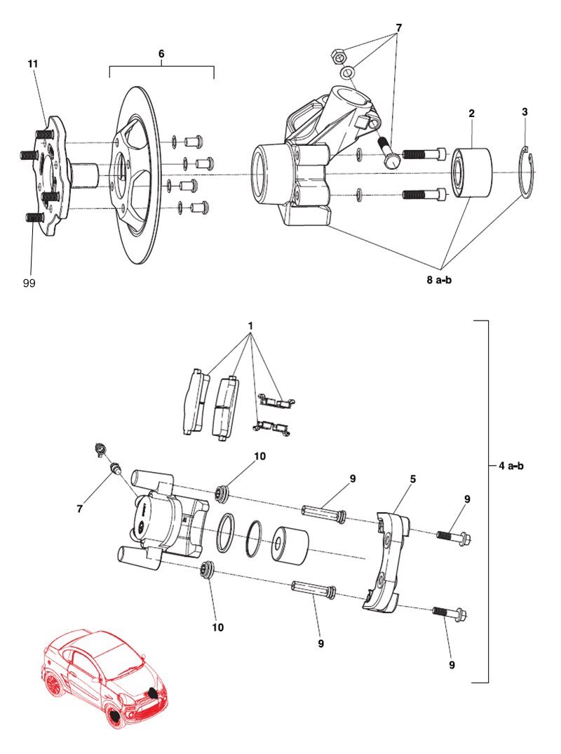 19 - Front brake hub