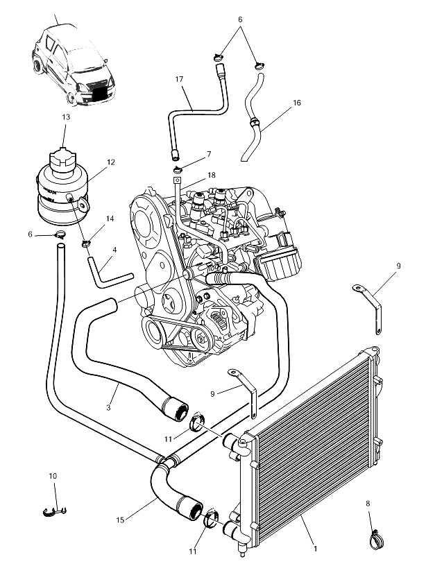 B013 - Cooling system DCI