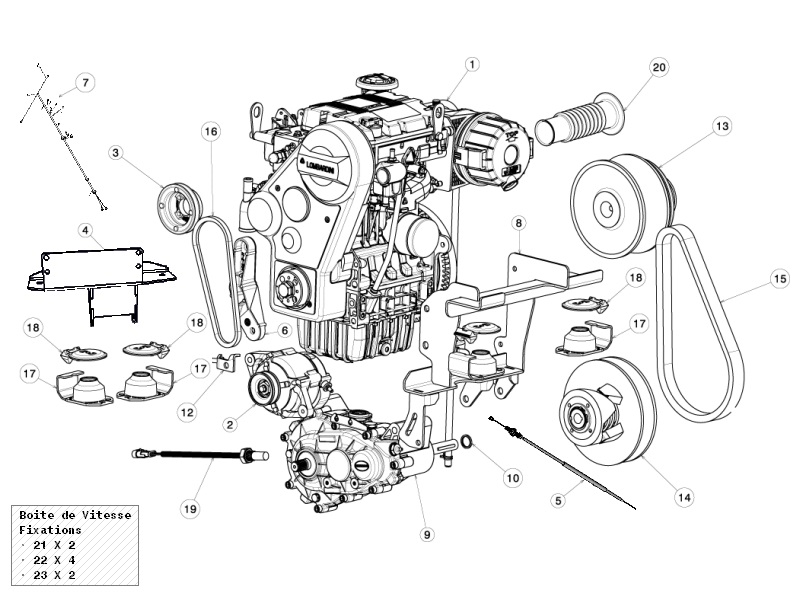 F002 - Engine assembly