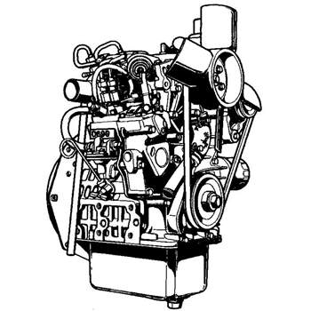 Kubota engine Z602